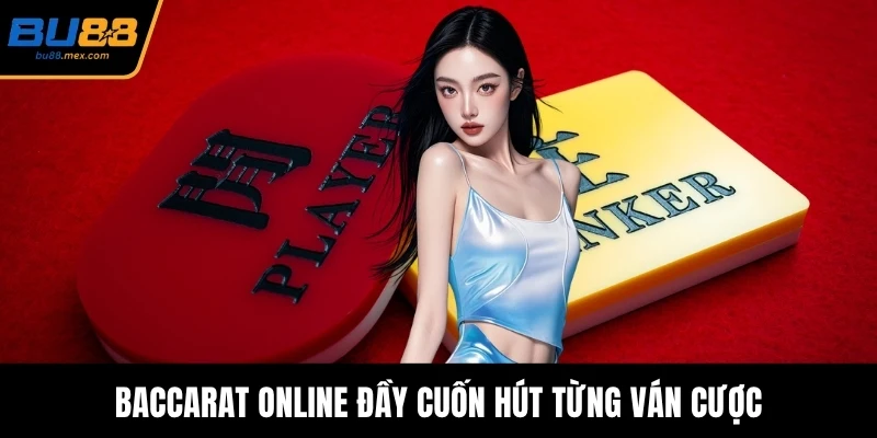 Baccarat online đầy cuốn hút từng ván cược